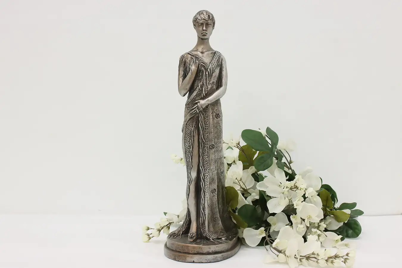 Main image of Art Deco Woman Vintage Austin Sculpture after Vallery 17"