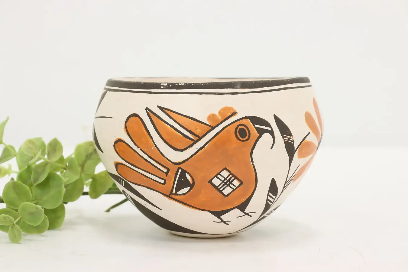 Main image of Native American Vintage Acoma Pueblo Pottery Vase, Lewis
