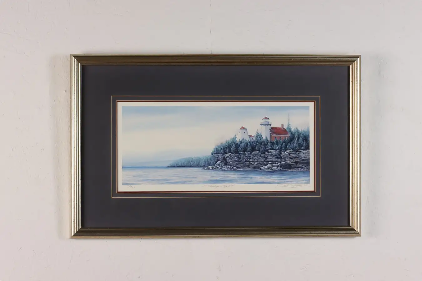 Main image of Fading Light Vintage Door County Lighthouse Bridenhagen 24"