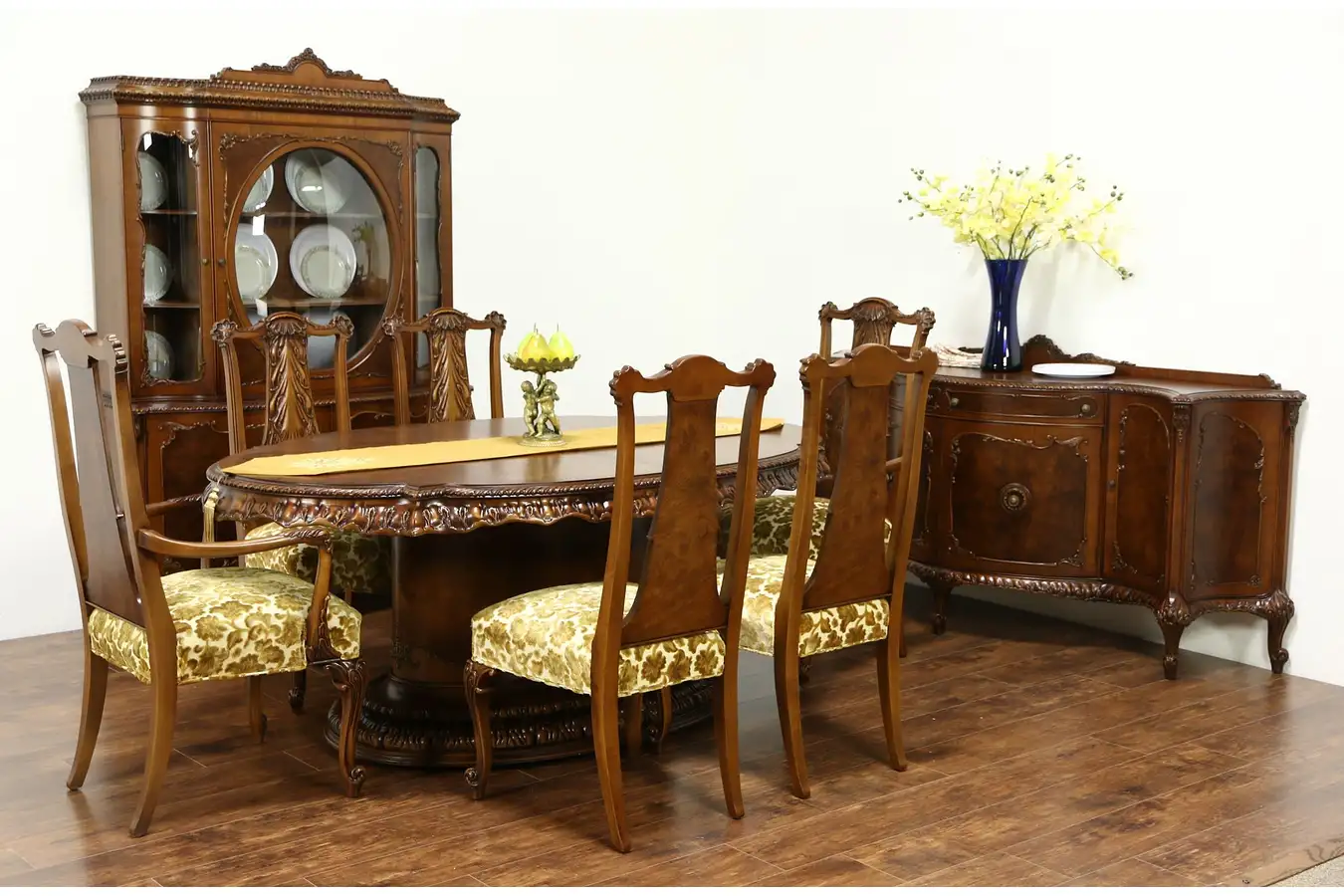 Main image of Romweber Louis XV de Gaulle Sideboard & China ONLY Sold 12-9-16