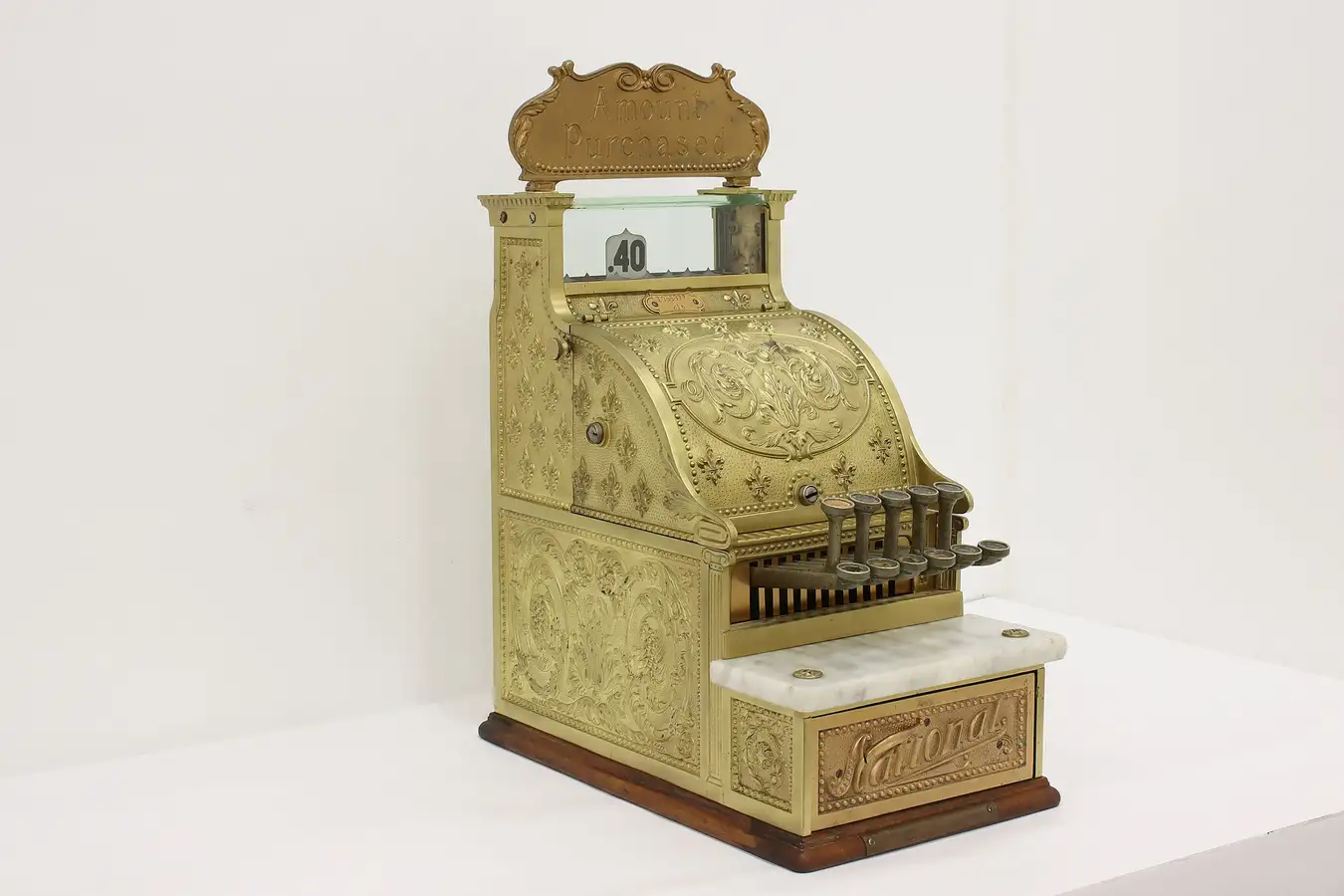 Main image of National Antique Bronze Candy Store or Barber Cash Register