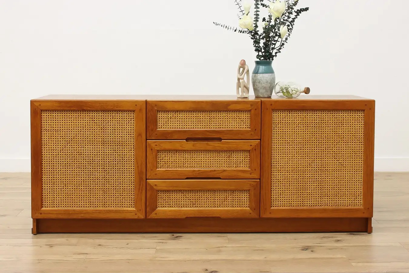 Main image of Midcentury Modern Vintage Teak Credenza TV Console Dyrlund
