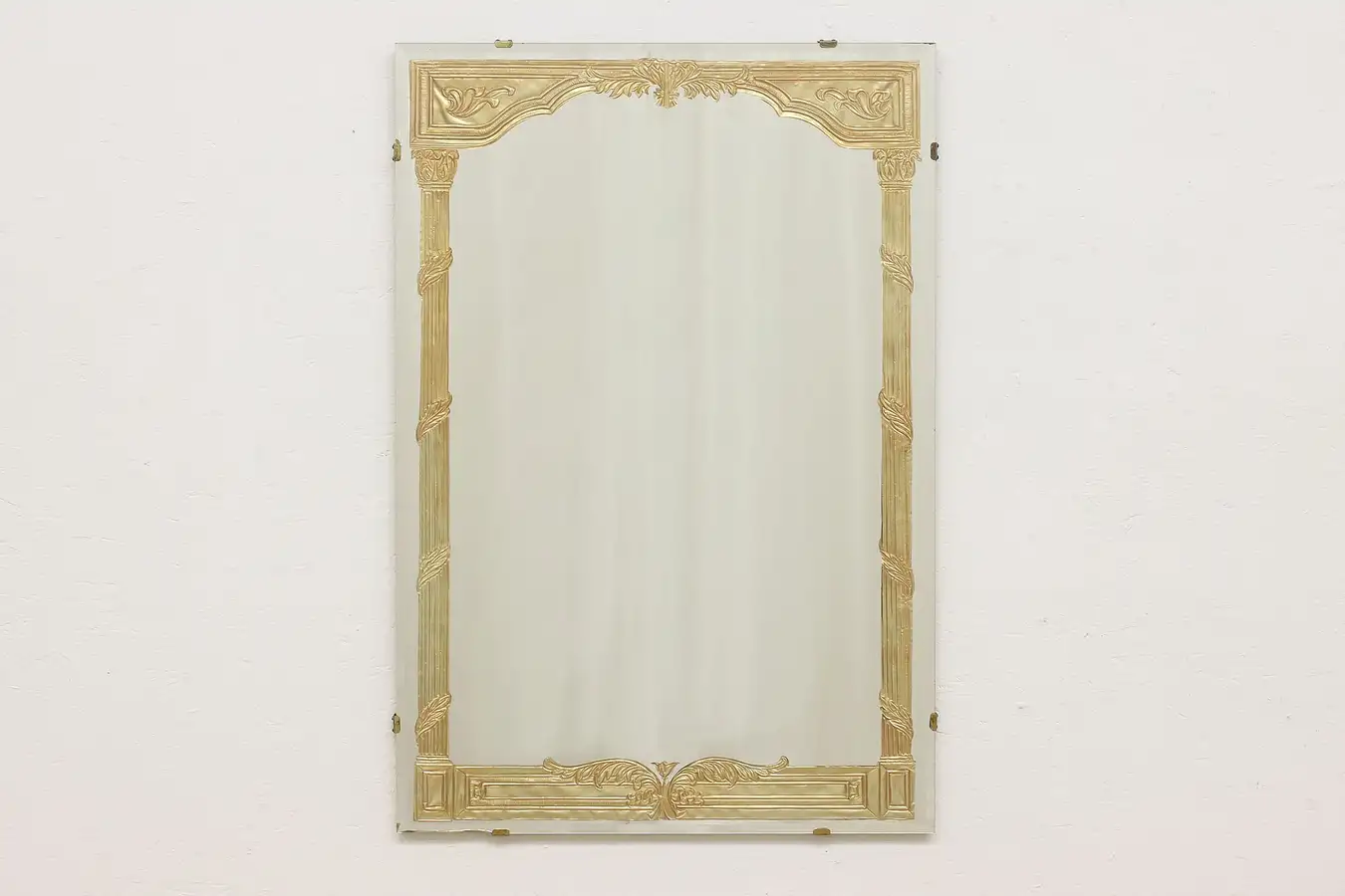Main image of Hollywood Regency Vintage Reverse Cut & Gold Film Mirror
