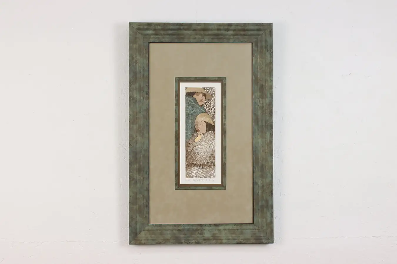 Main image of Dream Seekers Vintage Original Etching, Klar 28.5"