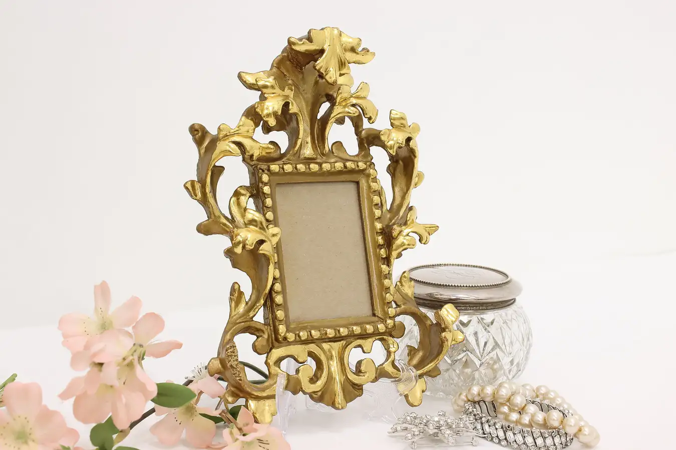 Main image of Italian Antique Carved & Gilt Hanging Picture Frame