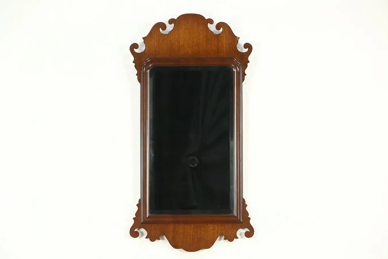 Main image of Colonial Williamsburg Looking Glass Chippendale Mirror Authorized Replica #1