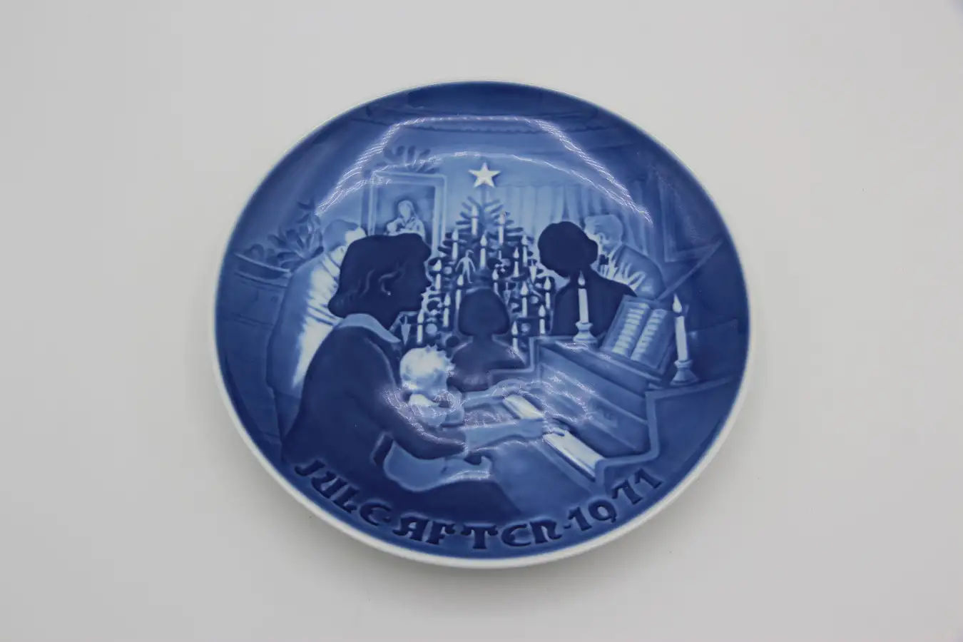 Main image of Bing and Grondahl Christmas Plate, Christmas at Home, 1971