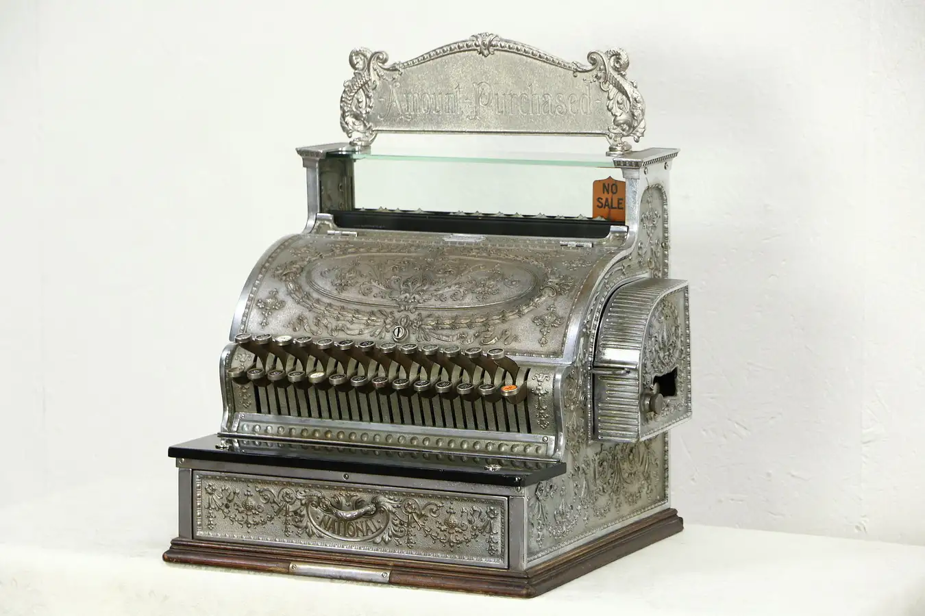 Main image of National Cash Register, Antique 1900's, Nickel Case