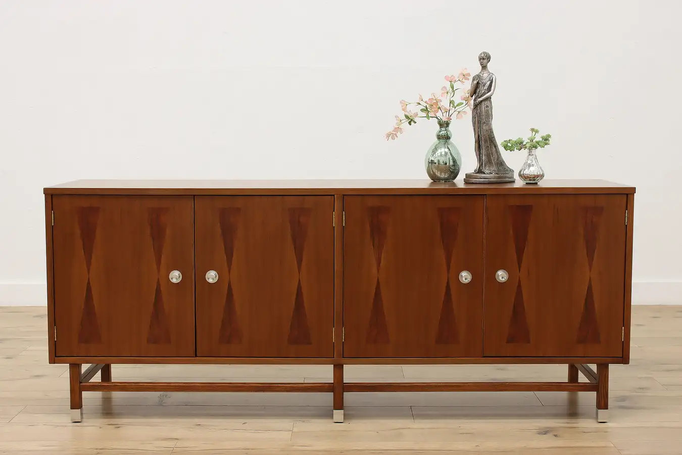 Main image of Midcentury Modern Vintage Walnut Credenza TV Console Stanley