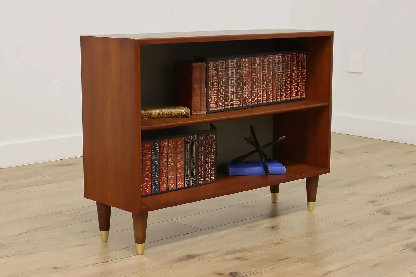 Main image of Midcentury Modern Vintage Teak Bookcase or Display, Soborg