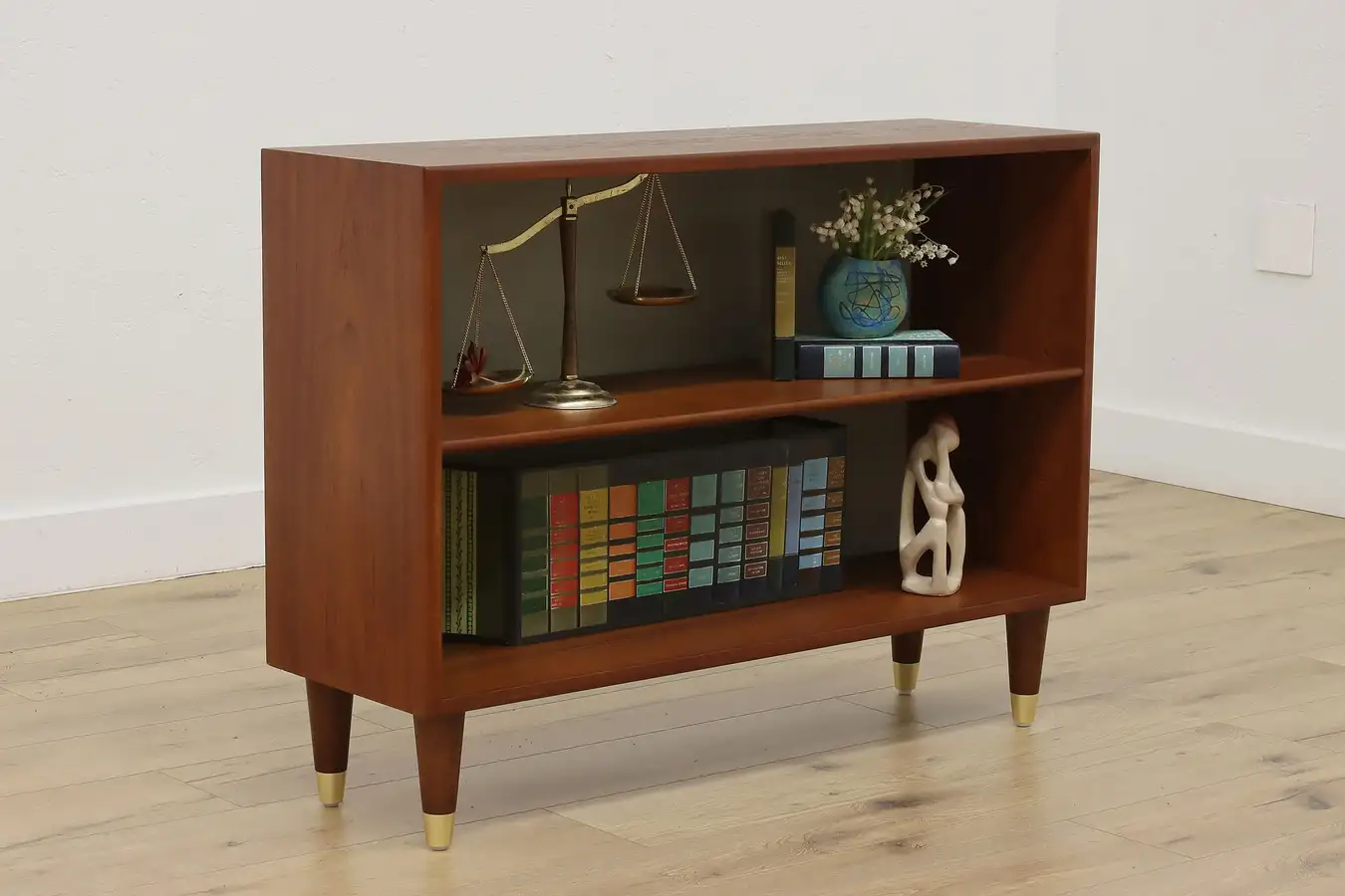 Main image of Midcentury Modern Vintage Teak Bookcase or Display, Soborg