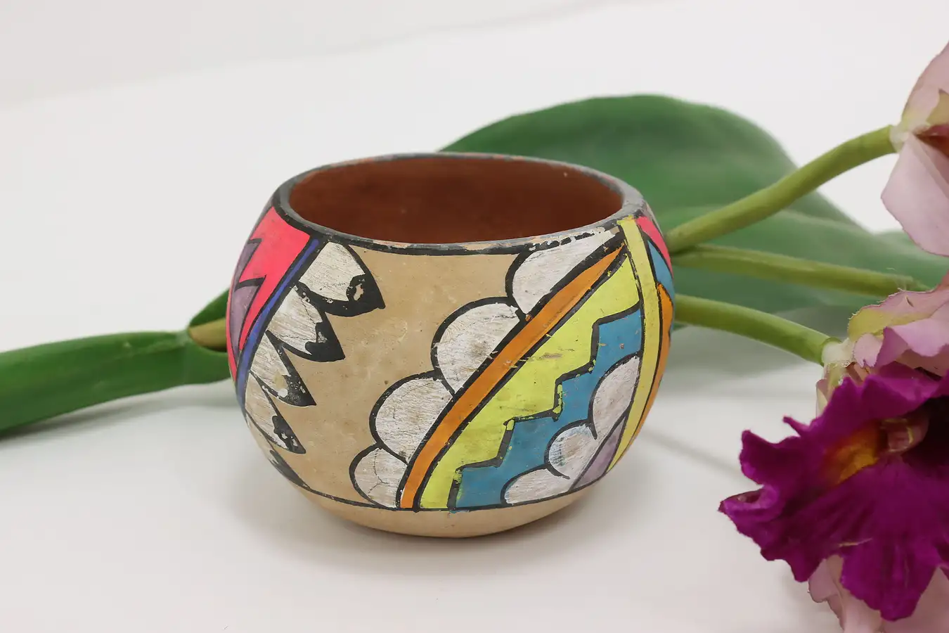 Main image of Native American Vintage Jemez Pueblo Painted Pottery Vase