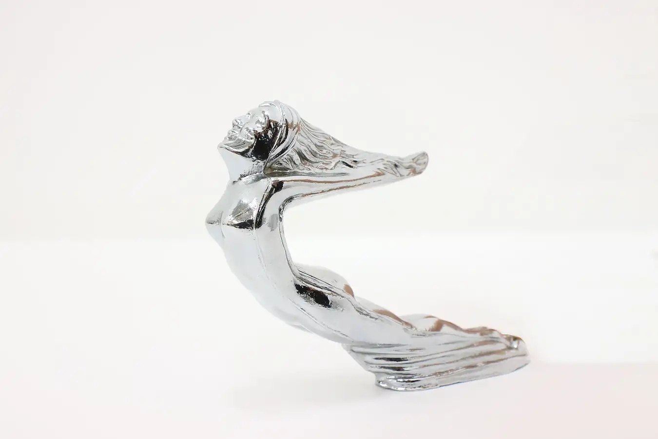 Main image of Flying Goddess Vintage Chrome 1936 Cadillac Hood Ornament