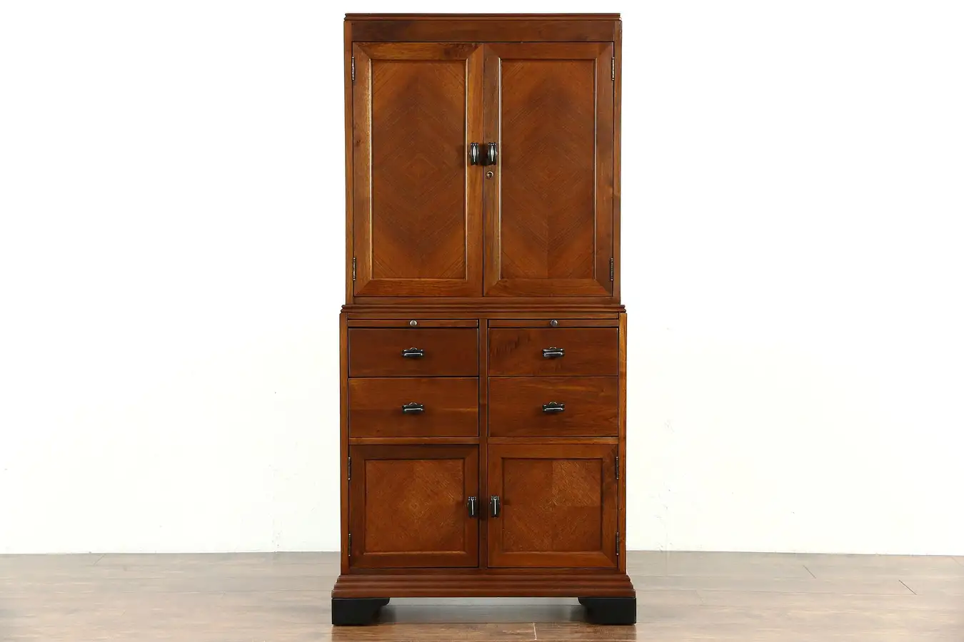 Main image of Art Deco 1930's Vintage Doctor Medical or Bathroom Cabinet, Signed Allison