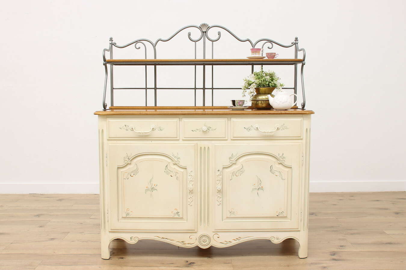 Main image of Country Vintage Sideboard Bar Server Cabinet Ethan Allen