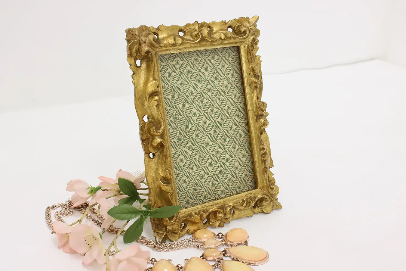 Main image of Italian Antique Carved & Gilt Rectangular Picture Frame