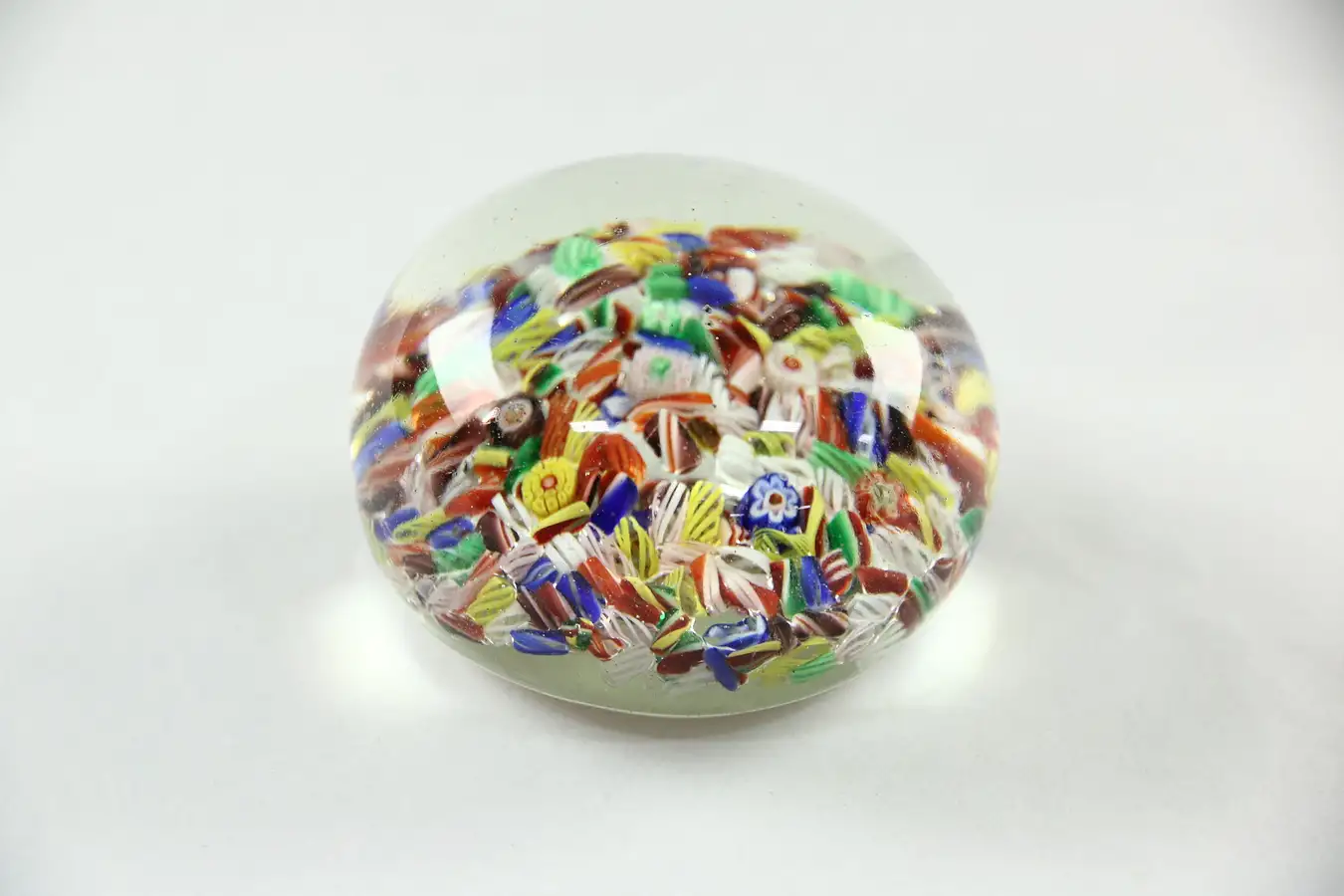 Main image of Old Chinese Antique Blown Glass Paperweight