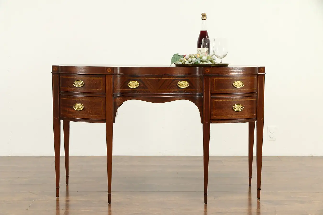 Main image of Traditional Small Vintage Sideboard, Server or Hall Credenza, Rockford