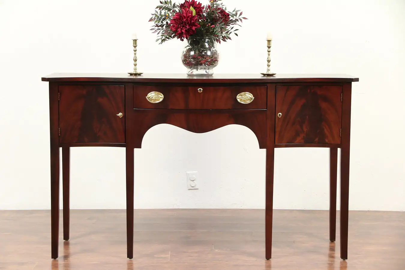 Main image of Traditional Mahogany Sideboard, Server or Hall Console, Madison Square