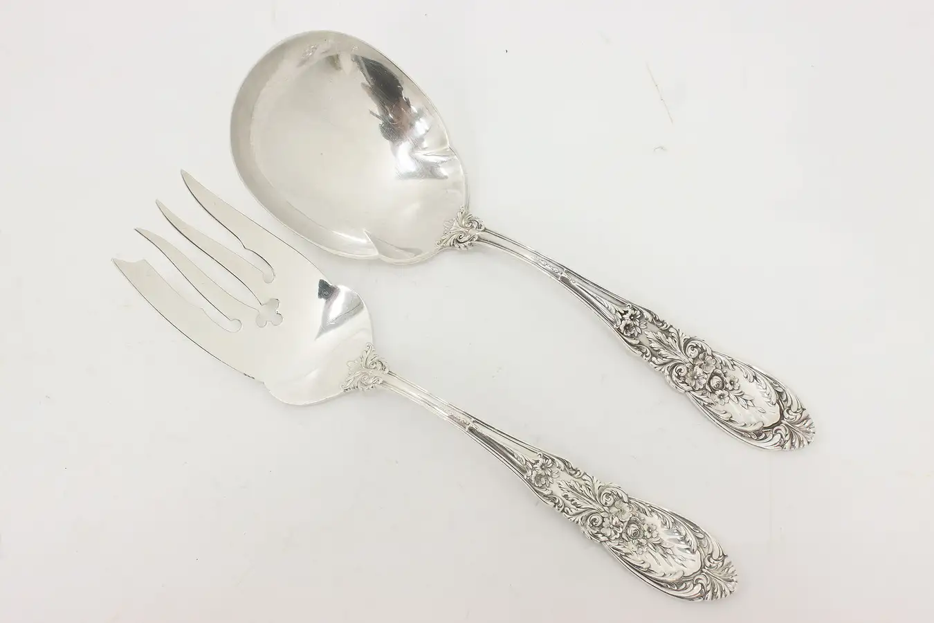 Main image of Richelieu International Sterling Silver Salad Serving Set