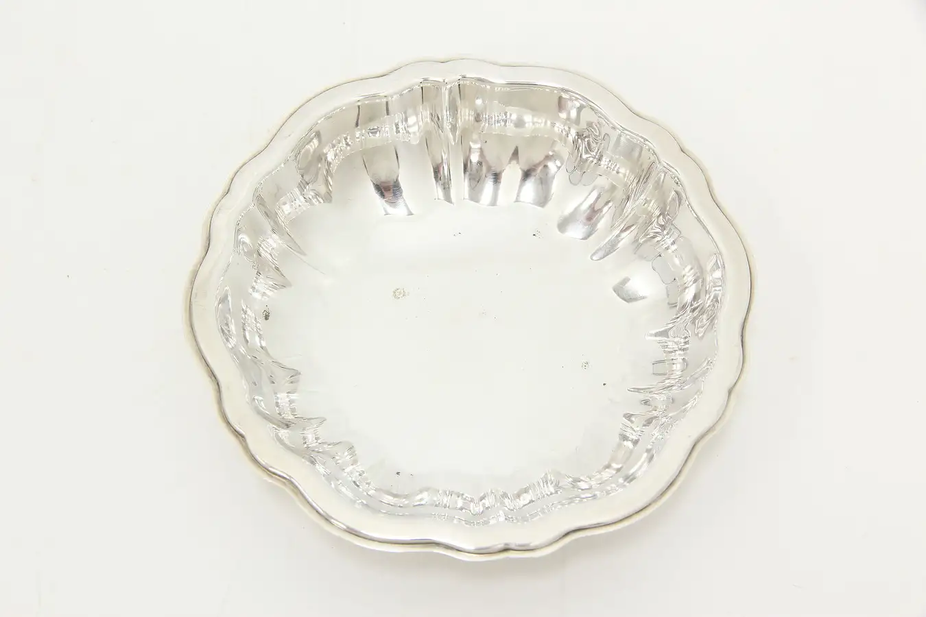 Main image of Silverplate Vintage Nut, Mint or Jewelry Bowl, Rogers