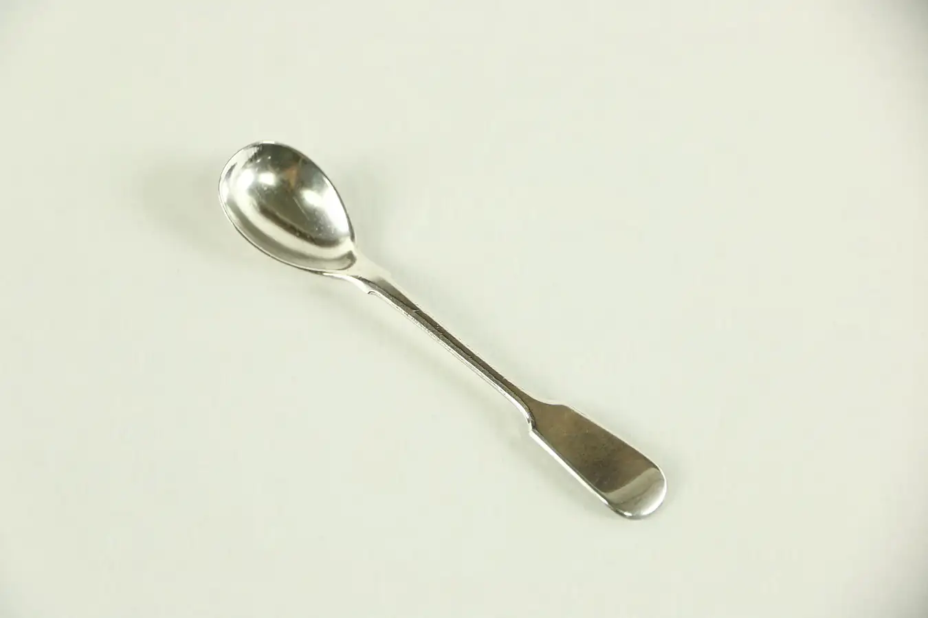 Main image of English Silverplate 1880 Antique Jelly or Sauce Serving Spoon, Signed TY & S