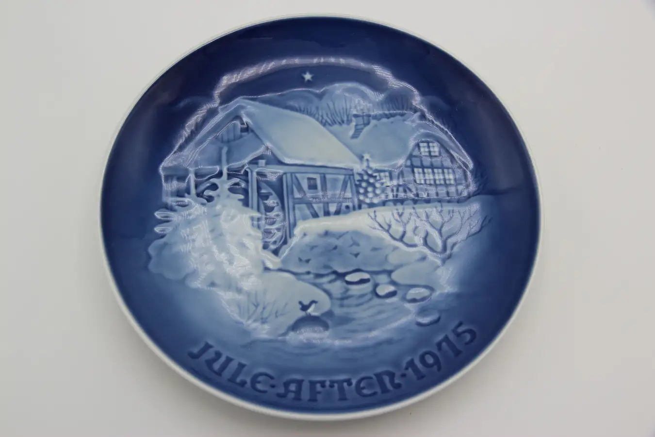Main image of Bing and Grondahl Christmas Plate, Christmas at the Old Water-mill, 1975
