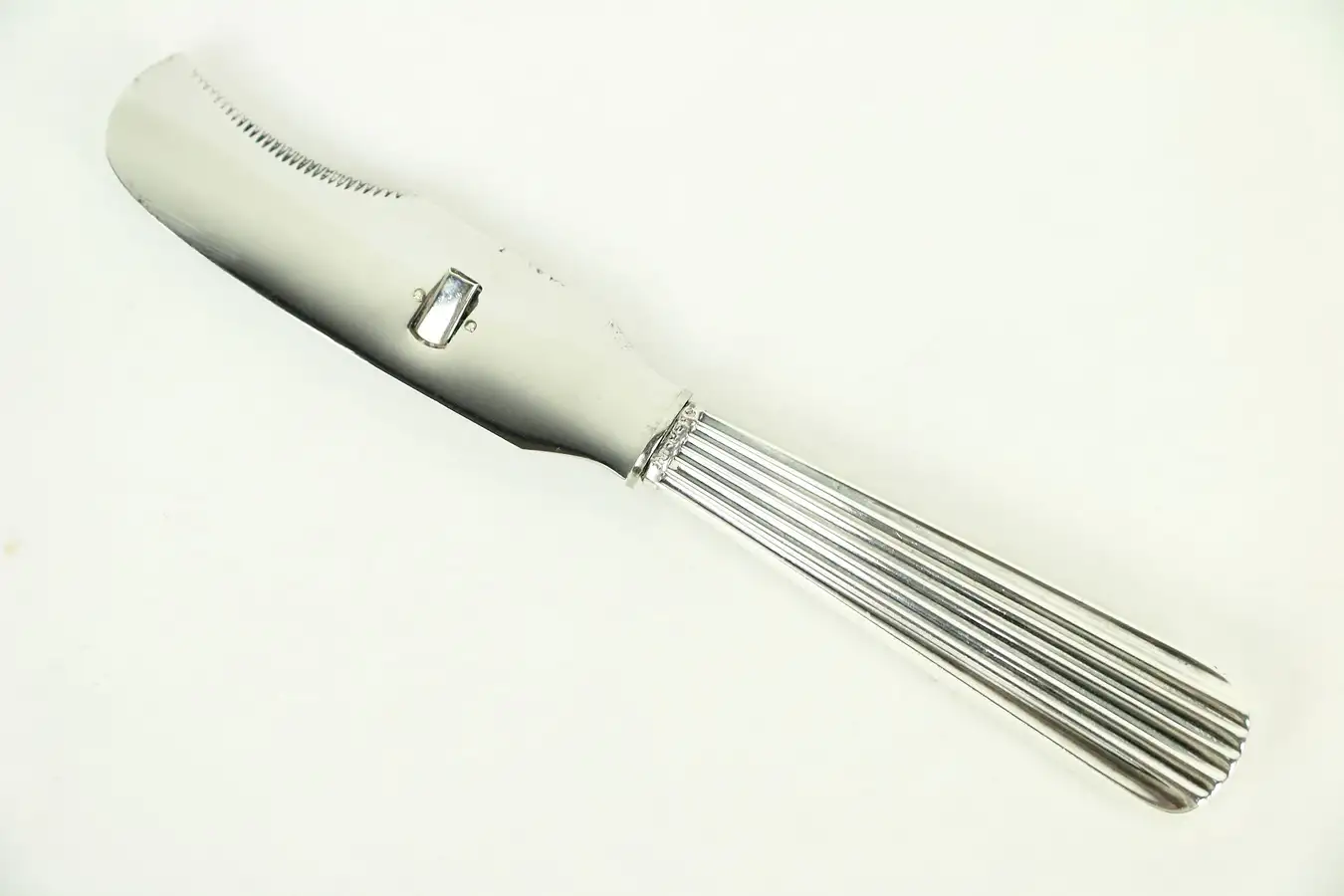 Main image of Sterling Silver Bar Knife, Stainless Solingen Blade, Twist Cutter