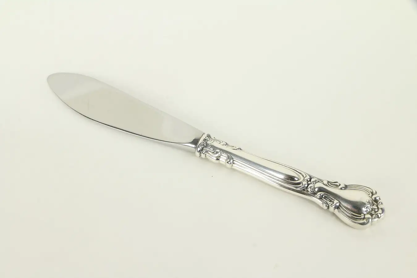 Main image of Chantilly Gorham Sterling Silver Master Butter Knife, Stainless Blade