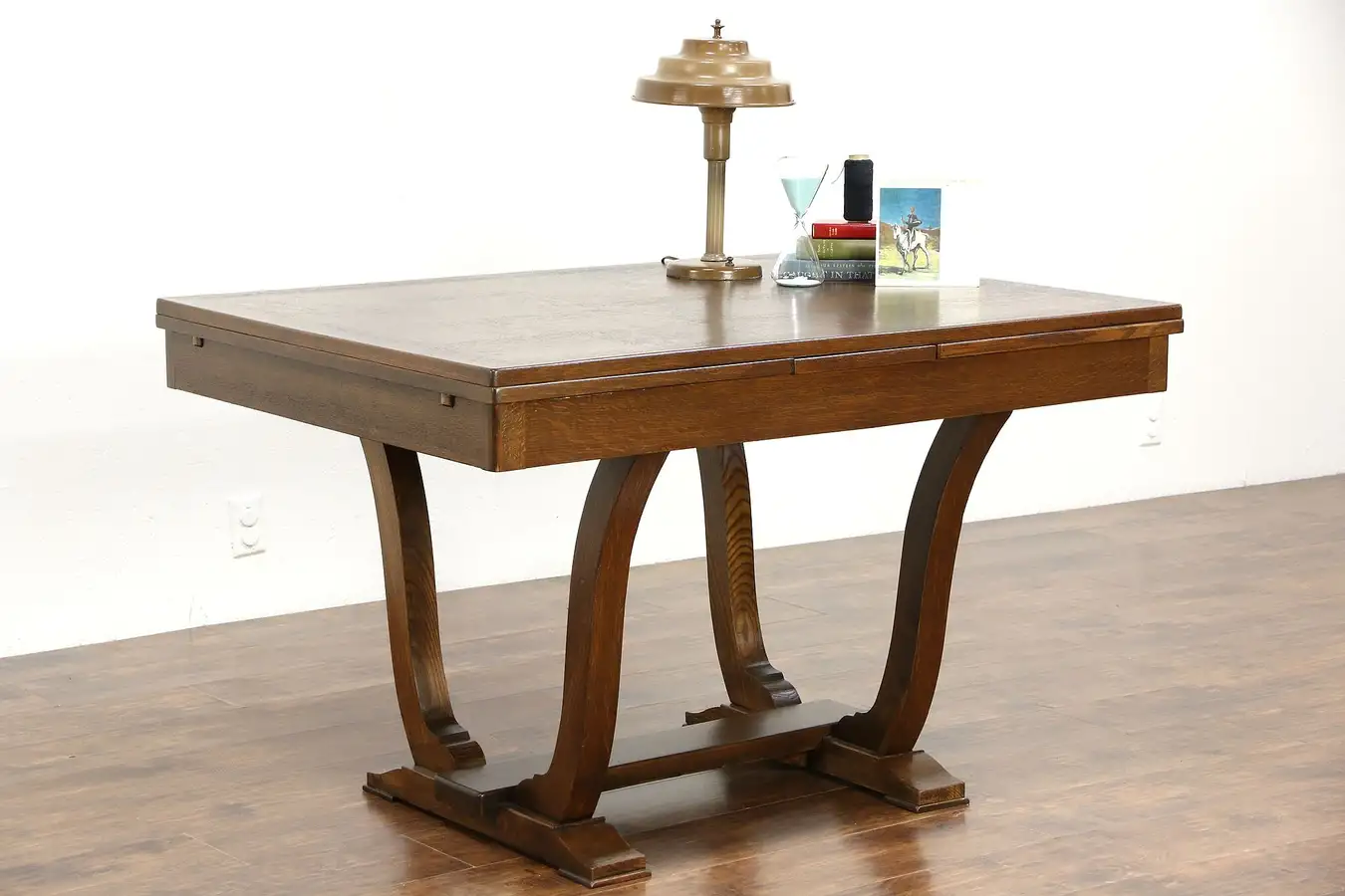 Main image of Midcentury Modern 1940's Scandinavian Oak Library, Writing, Dining Table