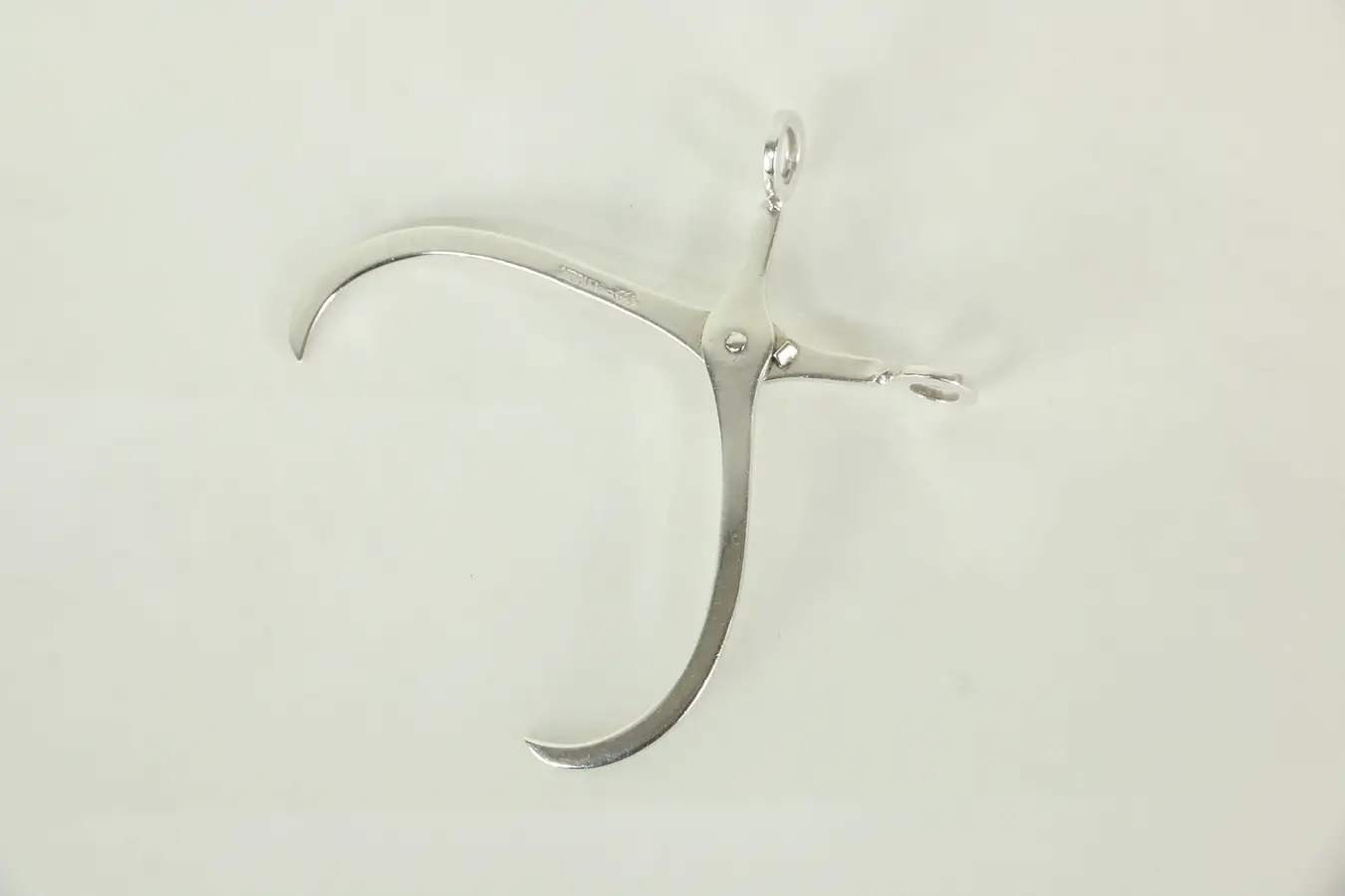 Main image of Sterling Silver Sugar or Relish Serving Tongs, Spring Loaded