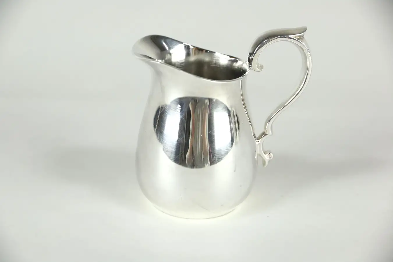 Main image of Reed & Barton Signed Silverplate Individual Size Creamer or Pitcher