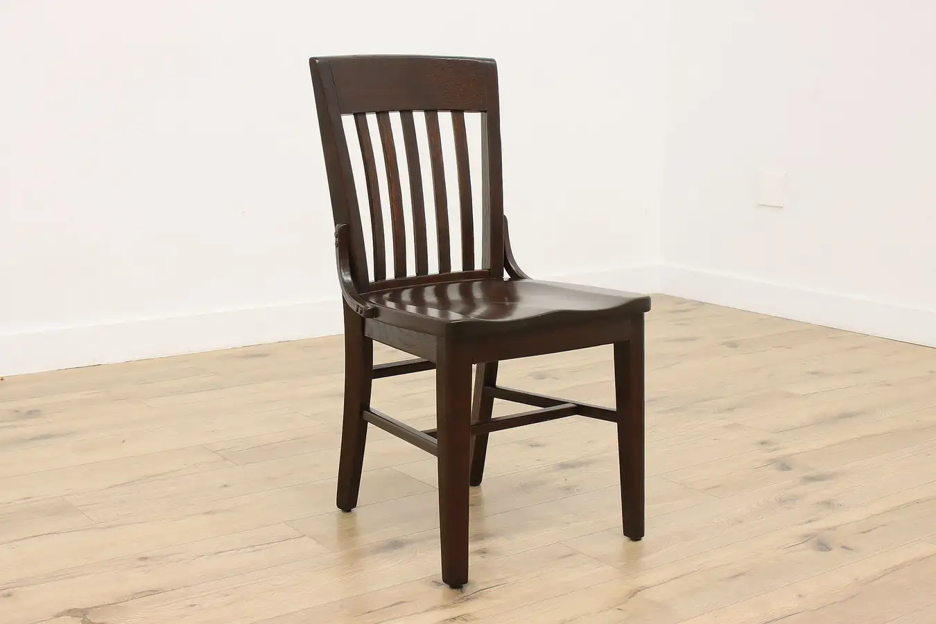 Main image of Craftsman Antique Mission Oak Office Desk Chair