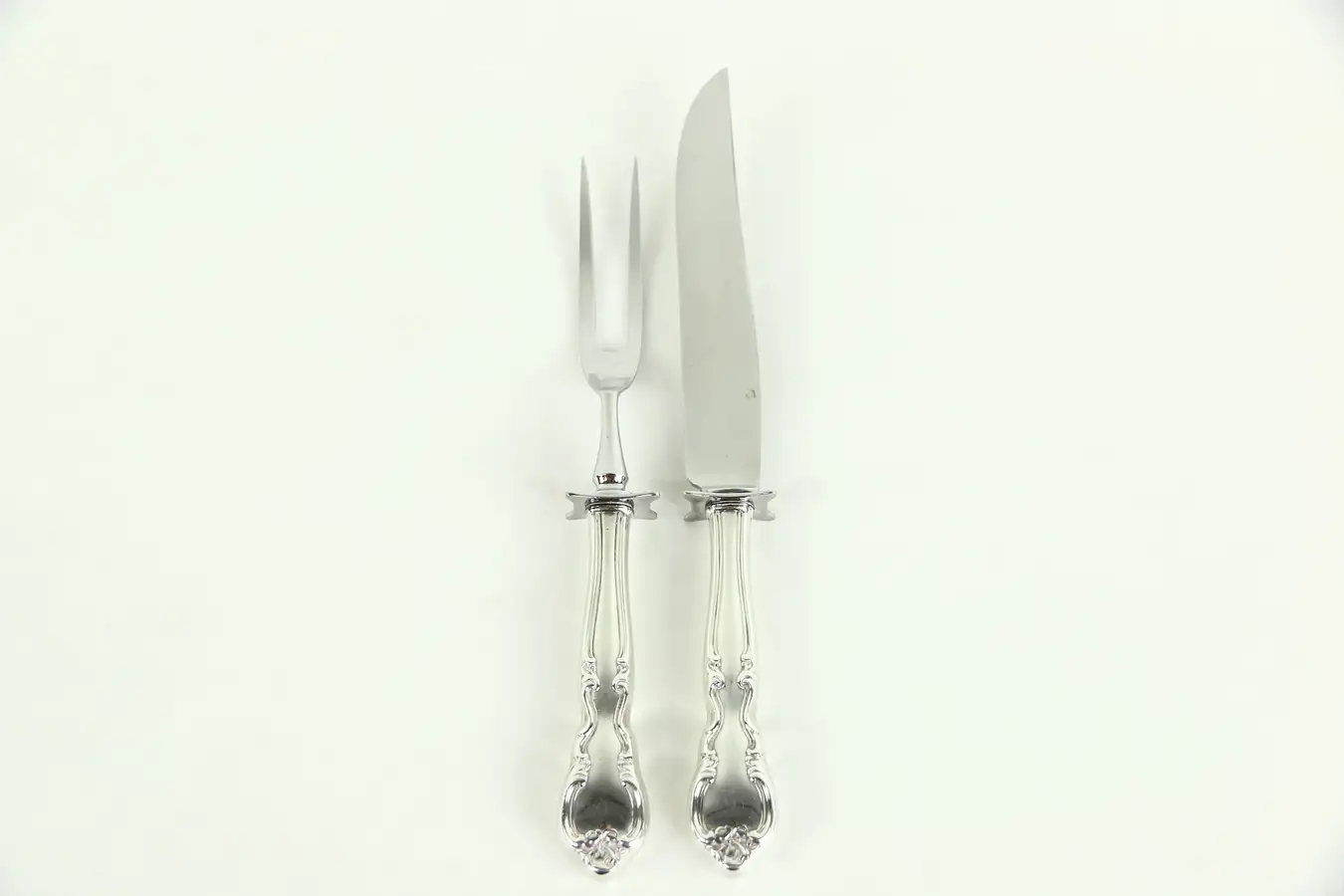 Main image of Easterling American Classic Sterling Silver 2 Pc. Carving Set, Stainless Blades