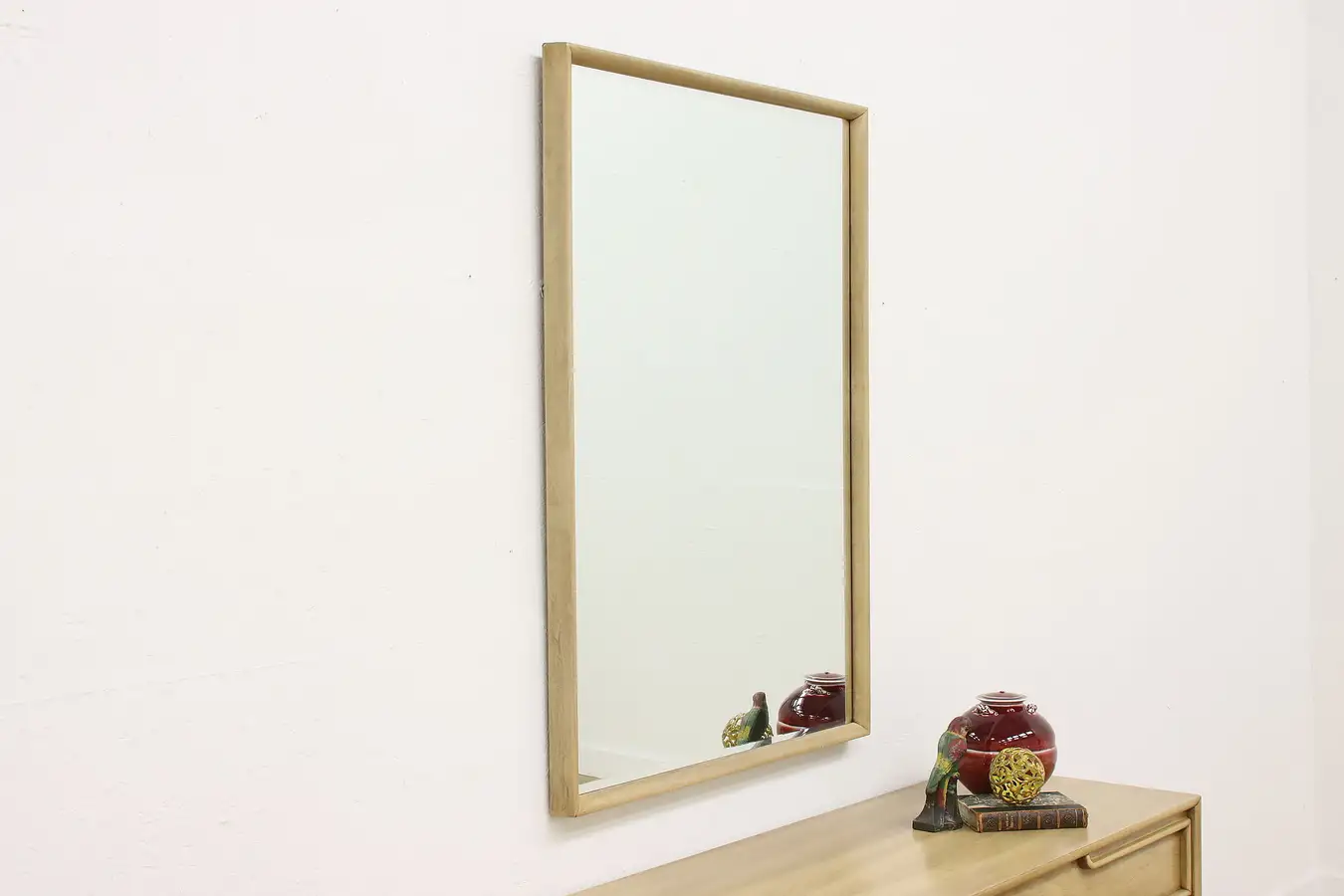 Main image of Midcentury Modern Vintage Walnut Wall Mirror, Martinsville