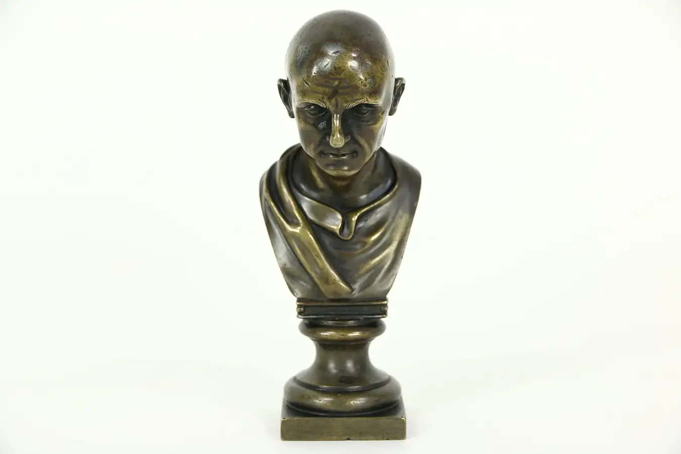 Main image of Bronze Antique 1900 Bust of a Roman