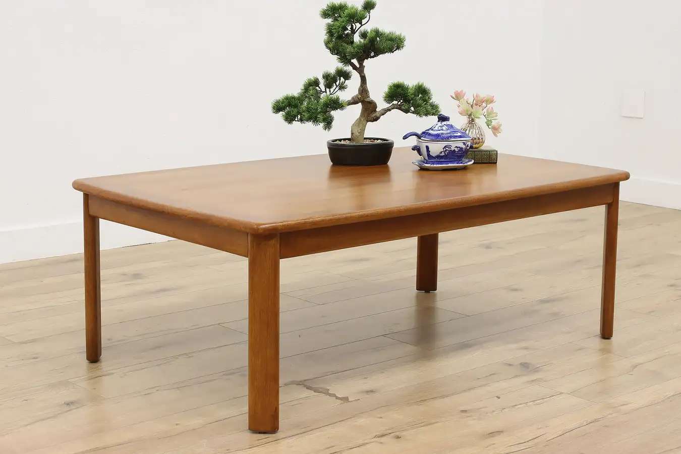 Main image of Midcentury Modern Vintage Large Teak Coffee Cocktail Table