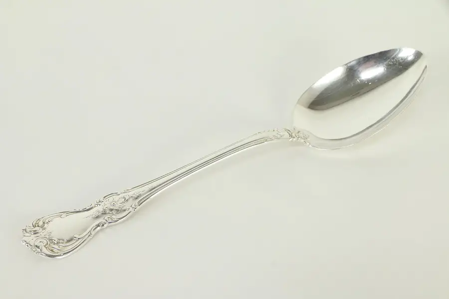 Photo of Sterling Silver Towle Old Master Serving Spoon 8 1/2"