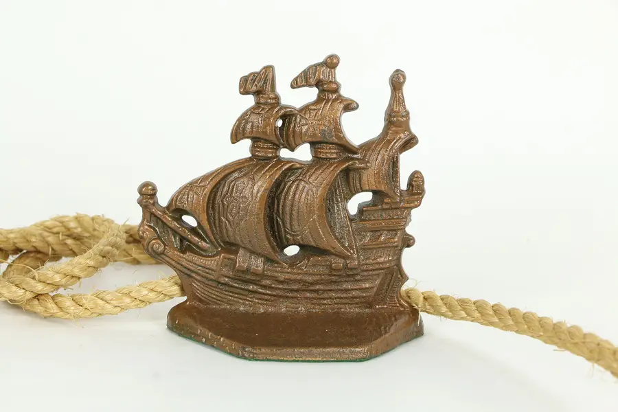 Photo of Clipper Ship Antique Iron Doorstop