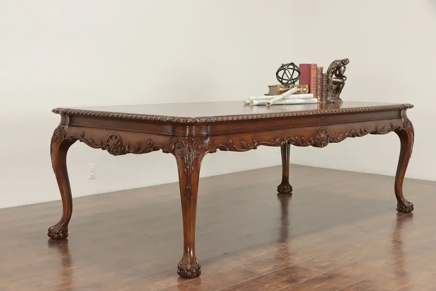 Photo of Georgian Design Mahogany Dining, Office, Conference or Library Table
