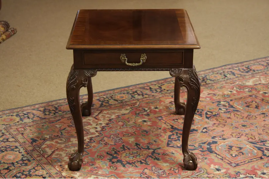 Photo of Henredon Chippendale Lamp or End Table