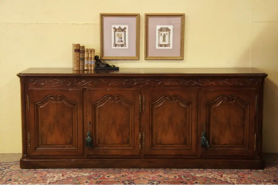 Photo of Baker Country French Cherry Sideboard or Credenza