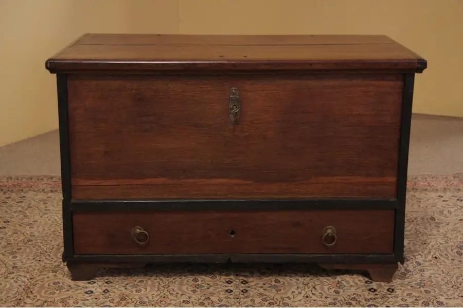 Photo of European Immigrant Trunk, Chest, or Coffee Table