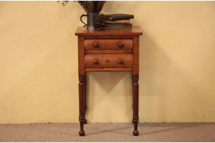 Photo of New England Cherry & Tiger Maple Table