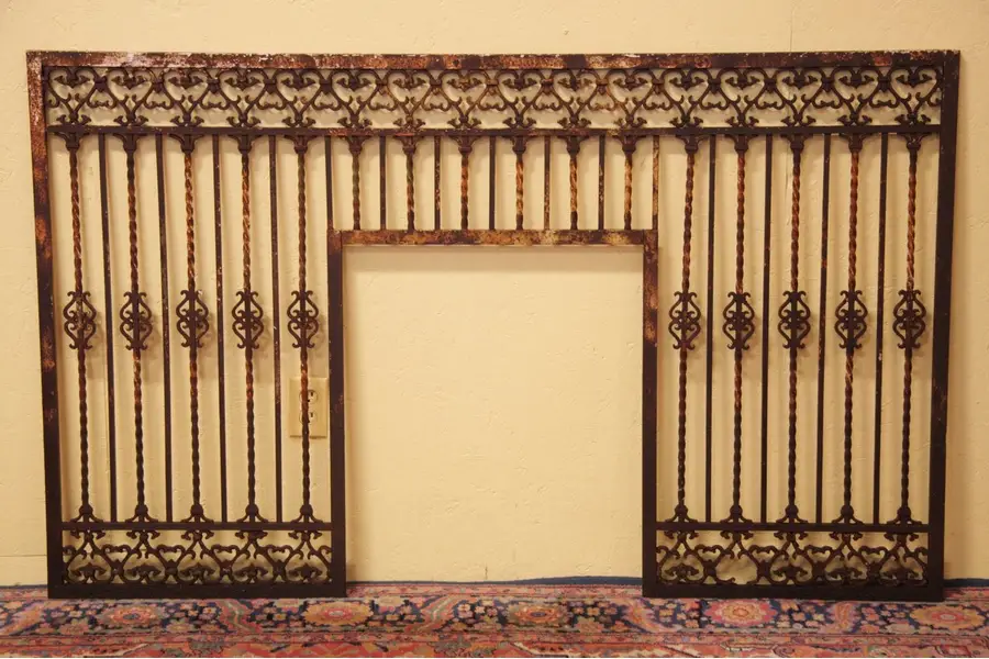 Photo of Wrought Iron Theater Ticket or Bank Window