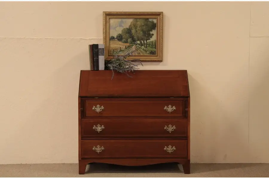 Photo of Federal 1700's Cherry Secretary Desk