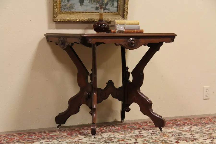 Photo of Victorian or Eastlake Parlor or Lamp Table