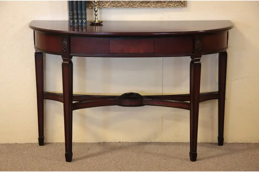 Photo of Demilune Half-round Hall or Sofa Table
