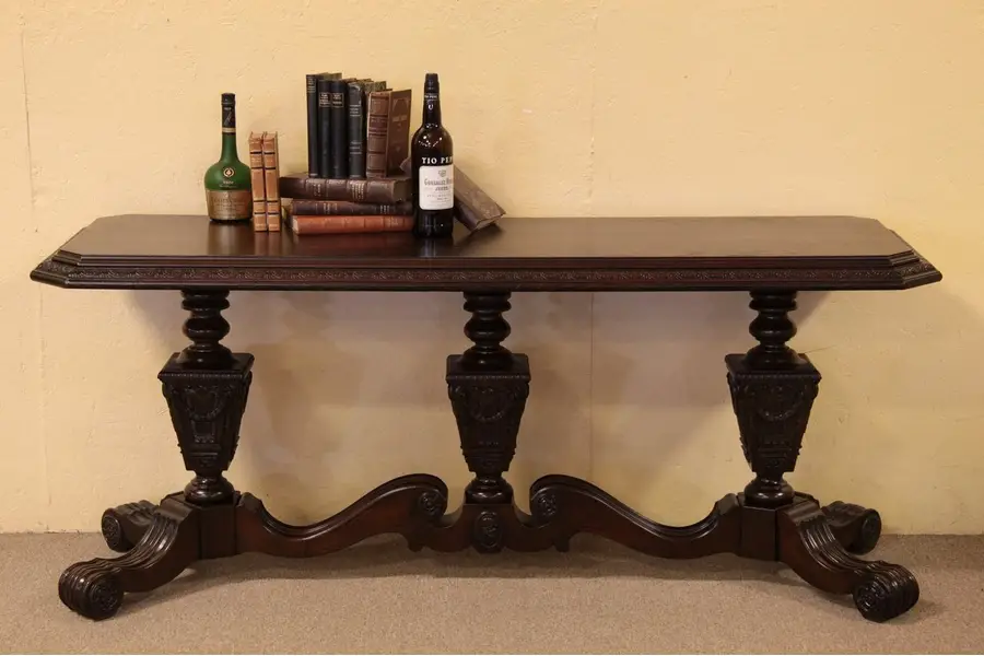 Photo of Tudor Antique Sofa, Hall or Console Table