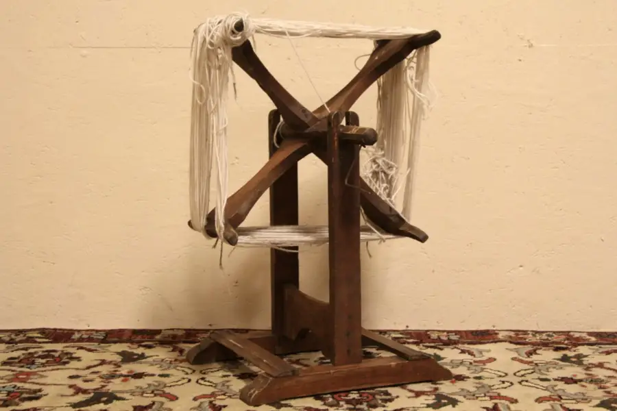 Photo of Primitive 1860 Antique Wool Yarn Winder